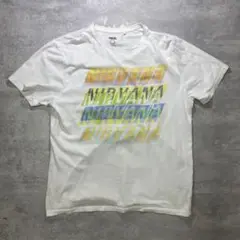 古着　プリント  tシャツ 90sヴィンテージ　ニルヴァーナ