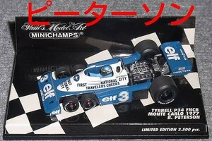 1/43 ティレル P34 FNCB ピーターソン 1977モナコGP ６輪車 TYRRELL FORD