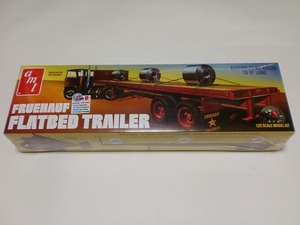 AMT 1/25 フルハーフ フラット ベット トレーラー コンボイ 激突 Fruehauf Flatbed Trailer amt 1399 CONVOY Duel 