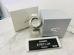 G7/3① CASIO カシオ G-SHOCK G-MS ジーミズ Baby-G MSG-1000L クォーツ クリスタルイルミネーション スカイブルー アナログ デジタル