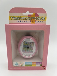 未使用 未開封 現状品 ジャンク BANDAI バンダイ TAMAGOTCHI ＋ COLOR たまごっちプラス カラー ピンク 箱