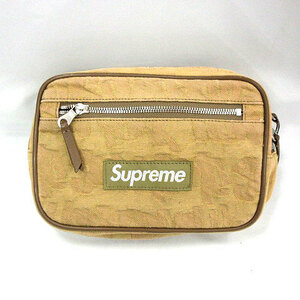 シュプリーム SUPREME ★AA☆ 22SS Fat Tip Jacquard Denim Waist Bag Olive ファット ティップ ジャカード デニム ウエスト バッグ かば