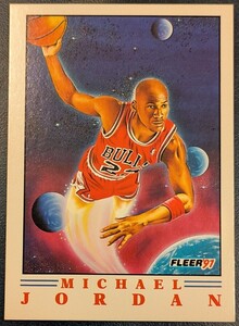 【1991 FLEER】Chicago Bulls Michael Jordan ／ シカゴ・ブルズ マイケル・ジョーダン【2 of 6】