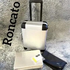 【極美品】激レア Roncato アタッシュケース型 キャリーケース アルミ