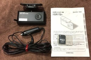 COMTEC ドライブレコーダー　HDR-101　管理番号：240620a