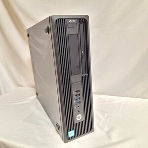 ③【すぐ使えます】HP Z240 SFF WorkStation Xeon E3-1225V5 メモリ16GB HDD500GB NVIDIA P400 OS :Linux Office 互換アプリ Chrome　