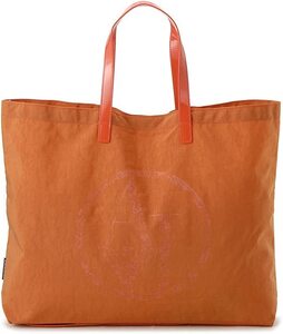 ☆匿名発送☆新品タグ付き 橙 アルマーニ ジーンズ トートバッグ ナイロン トート ショッピングバッグ ARMANI JEANS SHOPPER BAG