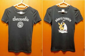 アバクロンビー《abercrombie》紺半袖Tシャツ2枚◆140くらい