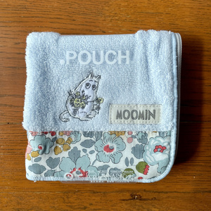 MOOMIN　どっとポーチ／.POUCH　リバティ　ムーミン BC　ムーミン