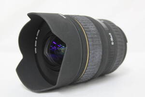 【返品保証】 シグマ Sigma Zoom 15-30mm F3.5-4.5 DG ニコンマウント レンズ v8014