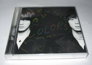 東方神起 CD+DVD COLORS JYJ 初回盤ジャケカ付JeJungジェジュン 送料無料　即決　