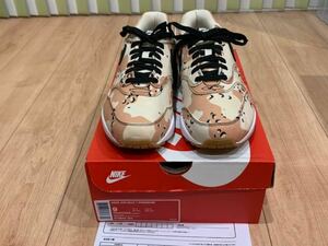 NIKE AIR MAX 1 PREMIUM BEACH CAMO 875844-204 27.0 atmos