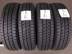 L2722　送料無料! 新品 処分 【4本総額57,800円】185/80R14 97/95N 185R14 6PR ブリヂストン ブリザック BLIZZAK VL1 スタッドレス 185-14