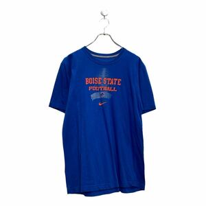 NIKE 半袖 プリント Tシャツ ナイキ L ブルー NFL フットボール クルーネック 古着卸 アメリカ仕入 a607-5281