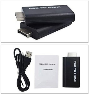 PS2専用HDMI接続コネクター PS2 toHDMI 変換アダプターHDMI出力 携帯便利 PS2 TO HDMI コンバーター　在庫有り　国内発送　即納