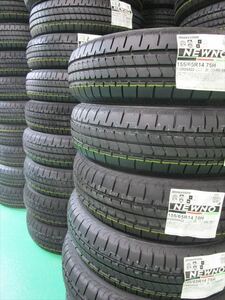 送料込み19800円　新品未使用　2024年製　155/65R14　BS　ニューノー　4本セット　在庫あり　個人宅配送可能