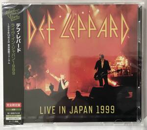 PROMO DEF LEPPARD LIVE IN JAPAN 1999 SEALED 新品未開封