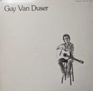 ★GUY VAN DUSER/FINGER-STYLE GUITAR SOLOS1977