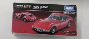 トミカ 　トヨタ２０００ＧＴ　 赤　新品