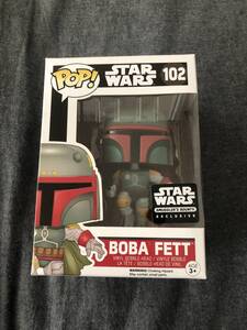 限定 FUNKO POP! 102 Starwars Boba Fett