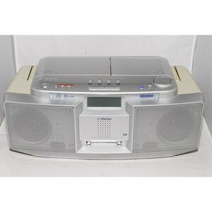 CD-MDポータブルシステムビクター Victor RC-T1MD-S CD MDLPラジカセ【中古】