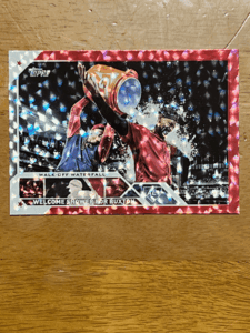 2023 Topps Series 1 バイロン・バクストン Byron Buxton Combo Card レッドフォイル /199 #326