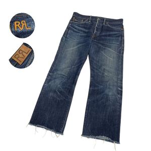 RRL ダブルアールエル　デニム　刺繍　5ポケット　ダメージ加工　29