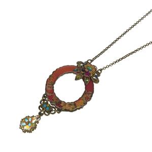 ◆Michal Negrin ミハエルネグリン ネックレス◆ ブロンズカラー レディース チョーカー ペンダント accessory アクセサリー