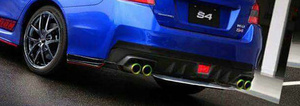 リアスポイラー スバルインプレッサ14-18 スポーティーにドレスアップ！ 車両専用設計で取付簡単！ 耐久性抜群のカーボンファイバー素材！