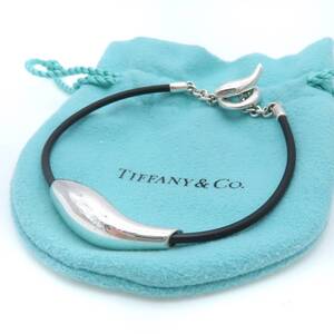 【送料無料】 極希少 Tiffany&Co. ティファニー フランクゲーリー フィッシュ トグル ラバー シルバー ブレスレット SV925 HA129