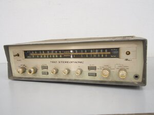 ☆【2H1209-13】 TRIO トリオ AM FM ステレオアンプ W-38 100V ジャンク