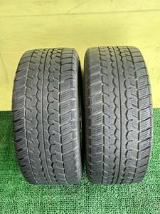 245/50R14.5 2014年スダットレス DUNLOP 2本セット　トヨタ ハイエース ライトエース 刻印GF 6穴 ET+30 14.5×6.75 PCD139.7 ハブ67mm