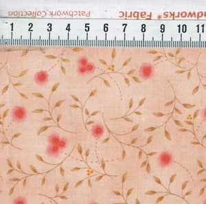 ★ちょこっと 国産コットン Ｈａｎｄｗｏｒｋｓ Ｆａｂｒｉｃ フラワー ピンク サイズ約３０cm×１１０cm ｈ-３５６