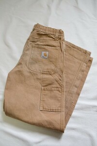 【キッズ 子供服】carhartt カーハート ダックペインターパンツ 12 ブラウン茶