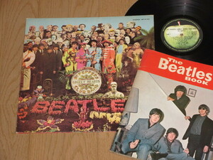 THE BEATLES/SGT. PEPPER’S LONELY HEARTS CLUB BAND/BEATLES BOOK付（60ページ/英文字）ビートルズ/AP-8163