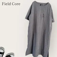 フィールドコア FieldCore ワンピース 【M】半袖 ストレッチ シンプル