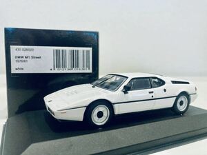 【送料無料】1/43 Minichamps BMW M1 Street 1978/81 White