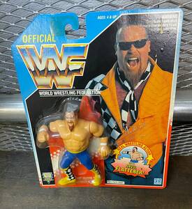 即決レア ハズブロ HASBRO WWF フィギュア ジムナイドハート 1992 ブルーカード　ブレッドハート GALOOB WCW WWE ホーガン リックフレアー