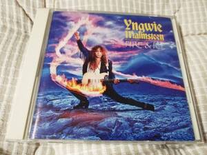 盤多数傷あり：イングヴェイ・マルムスティーン／ファイアー・アンド・アイス　YNGWIE MALMSTEEN／FIRE AND ICE　中古　国内正規盤　帯なし