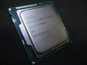 Core i3-4170 (3.70 GHz、LGA1150）2コア、４スレッド／正常動作品：1個