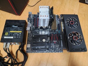 Intel CPU core i7 4790k ASUS Z97 PRO GEMER XFX R280X 他 ゲーミングパソコン