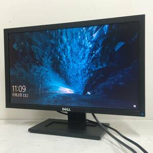 ☆【美品】DELL E2211H ワイド液晶モニター 21.5インチ フルHD（1920x1080） 入力端子『DVI/D-Sub』 動作品