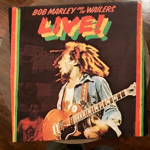 12インチ アナログレコード LP盤 【 Bob Marley and The Wailers / LIVE 】 ボブ・マーリー US盤 