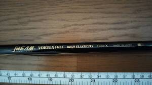 JBEAM VORTEX FREE ドライバー用シャフト 45.5 inch Callawayスリーブ付き