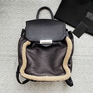 ALEXANDER WANG アレキサンダーワン ムートンリュック 羊革 シープスキン ディパック レザーバッグ