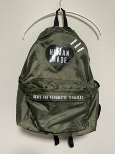 HUMAN MADE NYLON RIP-STOP HEART BACK PACK リュック バッグ ヒューマンメイド human made