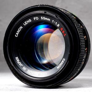 【伝説的名玉】動作◎ Canon FD 55mm F1.2 S.S.C 655