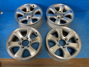 トヨタ純正　120系　ランドクルーザー　プラド　アルミホイール　17インチ　17x7.5J　+30　139.7/6H 中古4本