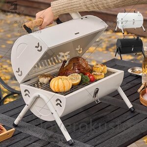 卓上 ドラム缶 BBQコンロ バーベキューコンロ バーベキューグリル BBQグリル キャンプ アウトドア キャンプ用品　小型 蓋付き