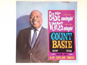 ◆1273◆LPレコード / BASIE swingin VOICES singin / COUNT BASIE / ポートレート付 / カウント・ベイシー / JAZZ ジャズ 洋楽